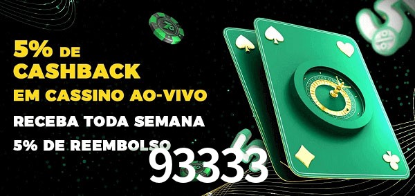 Promoções do cassino ao Vivo 93333